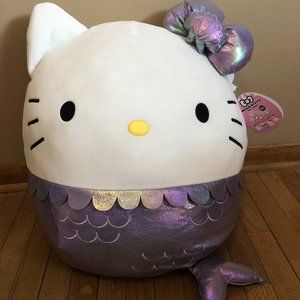 NWT 20" Mermaid Hello Kitty Squishmallow